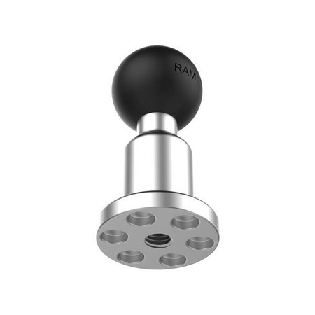 Алюминиевый шаровой адаптер RAM® с фиксатором штифта и внутренней резьбой 1/4"-20 – размер B